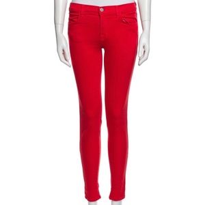 JBrand red jeans